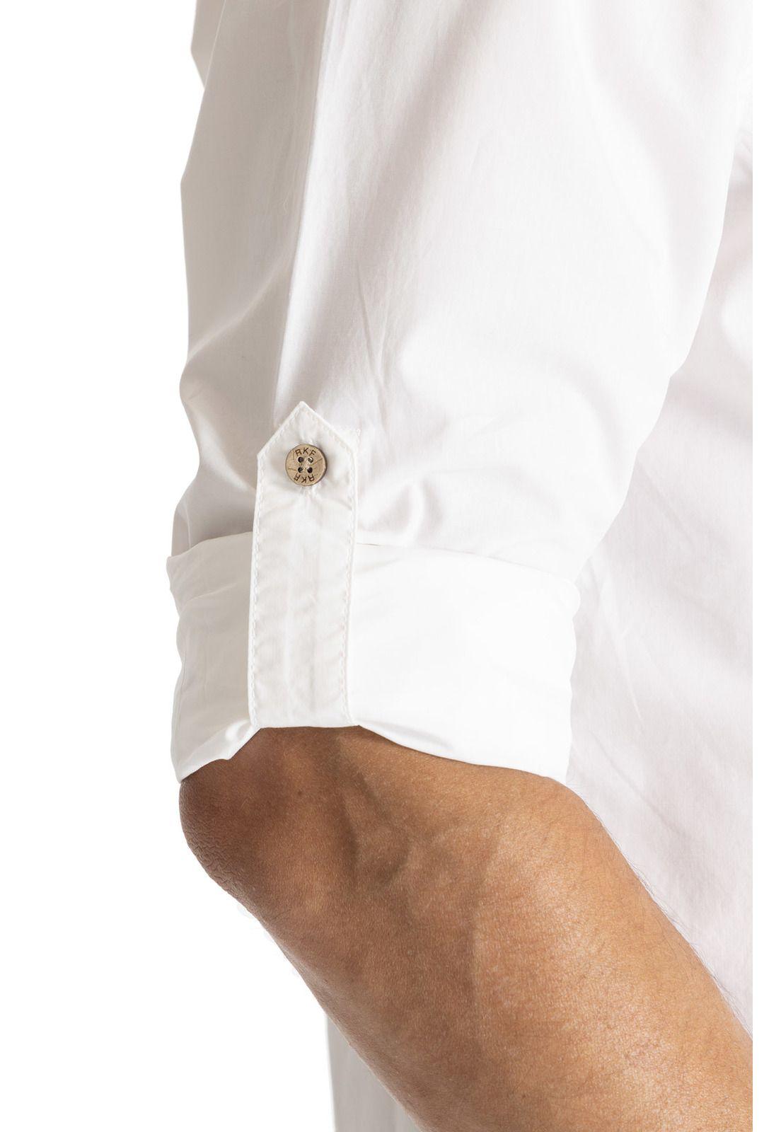 Camisa M/L Hombre Galiton Blanco-8