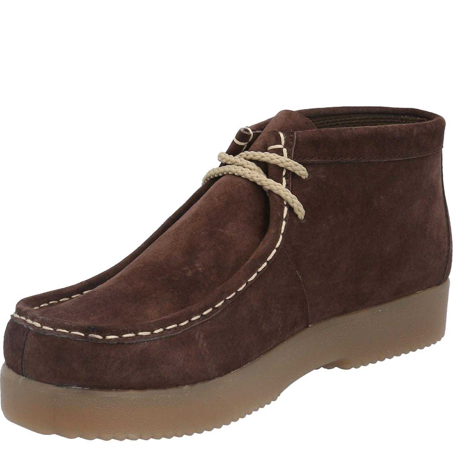 Botin Cuero Mujer Sioux Café-3