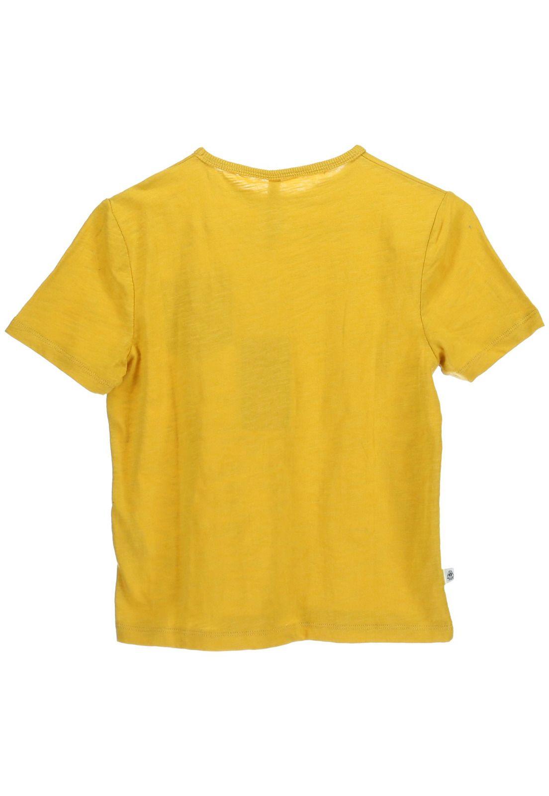 Polera Algodon Pack2 Amarillo-1