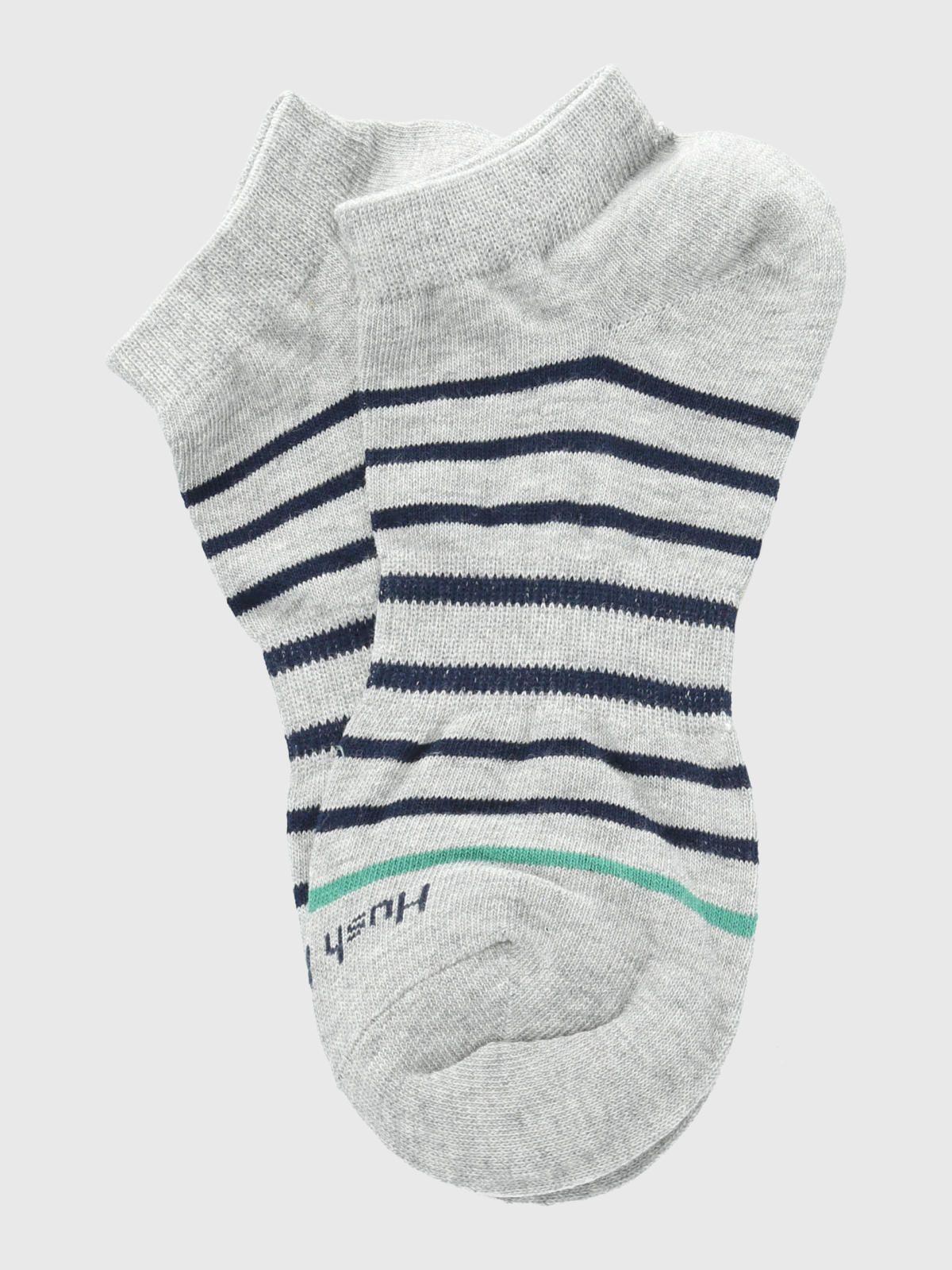 Calcetín Algodón Hombre Ped Linesport Gris-2