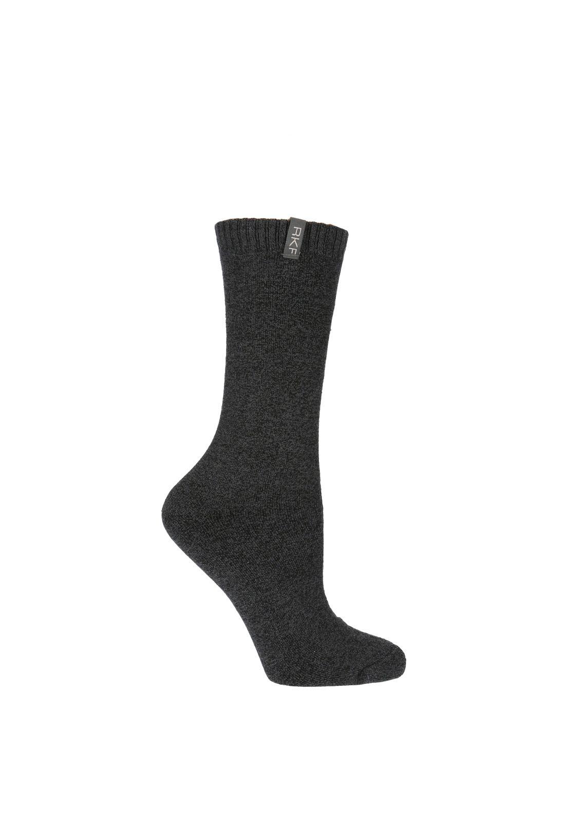 Pack 2 Calcetines Mujer Heavy Celeste-1