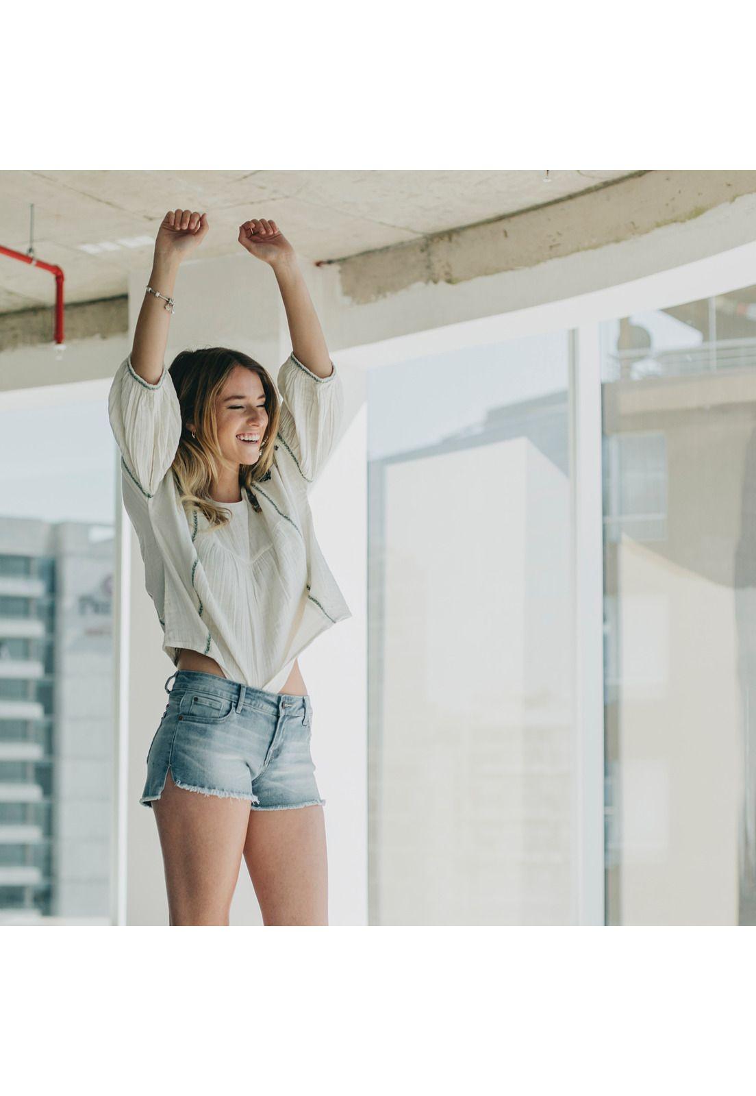 SHORT MUJER DAISY SHORT AZUL-1