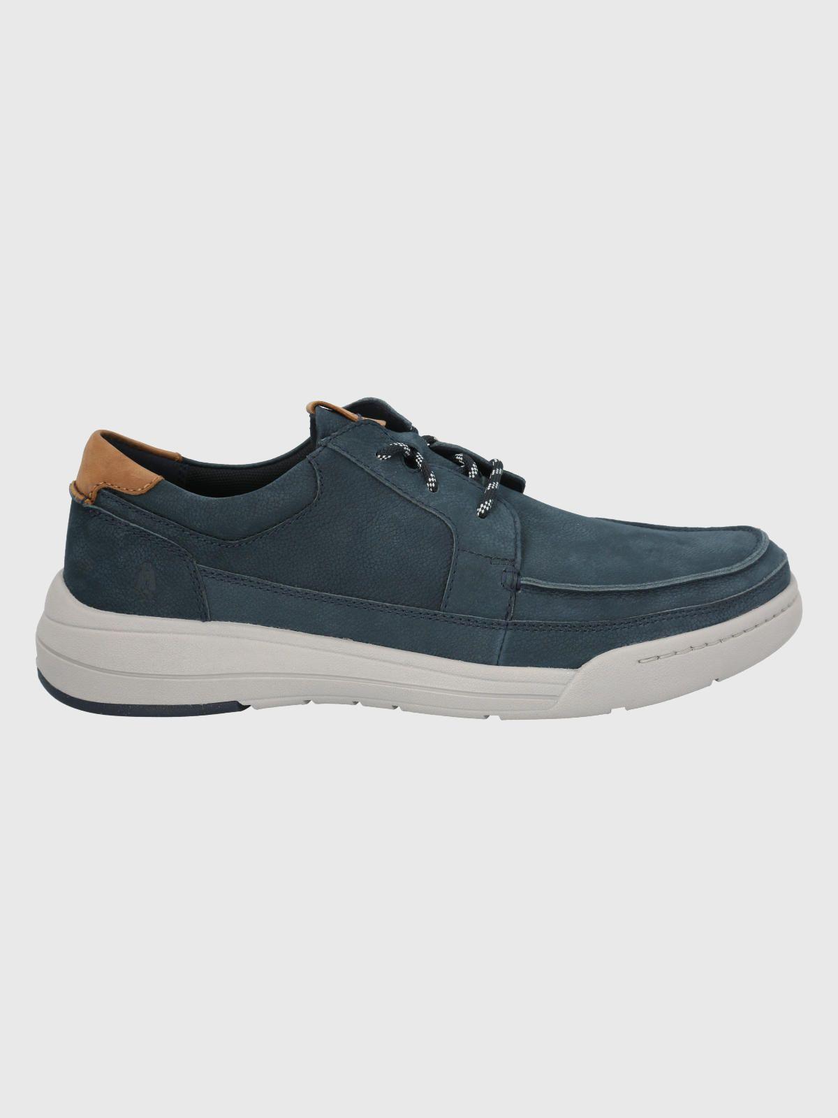 Zapato Cuero Azul Oscuro Hombre Fontier -1
