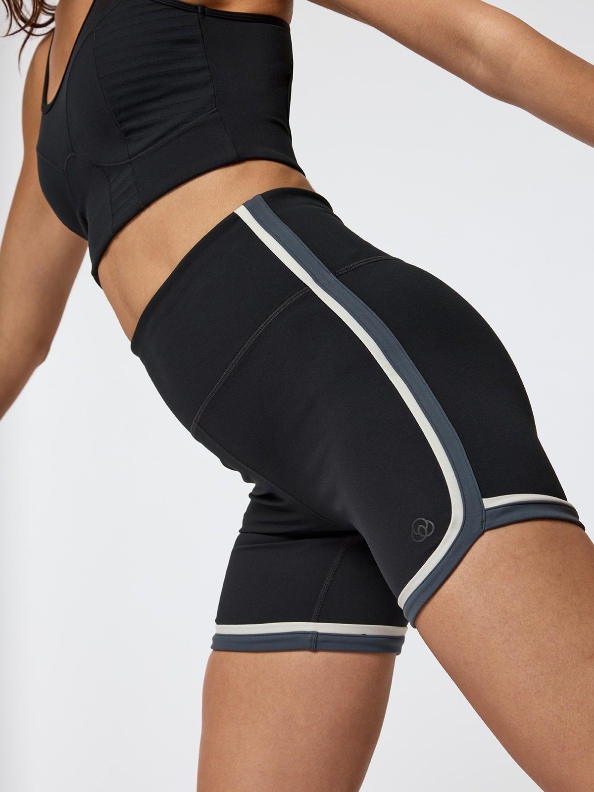 Short Aloe Negro Mujer-1