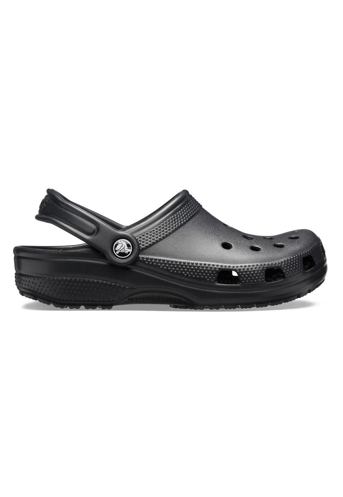 Zueco Crocs Hombre Classic Clog Negro-0