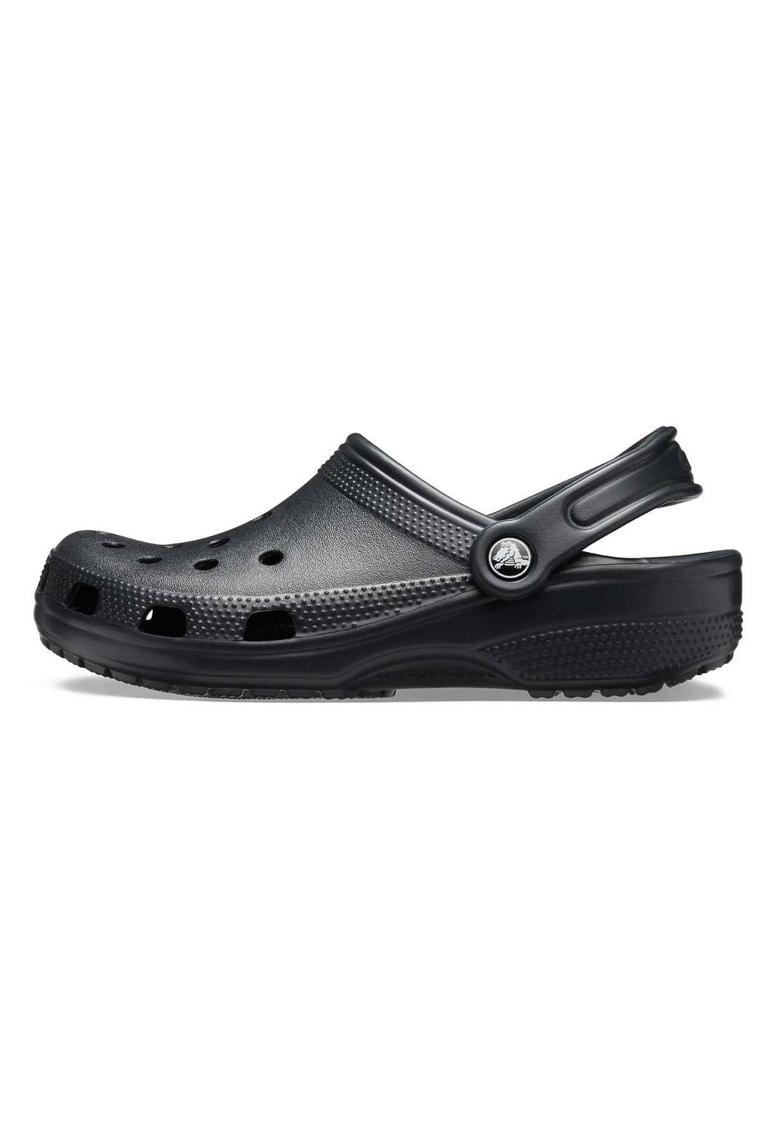 Zueco Crocs Hombre Classic Clog Negro-1