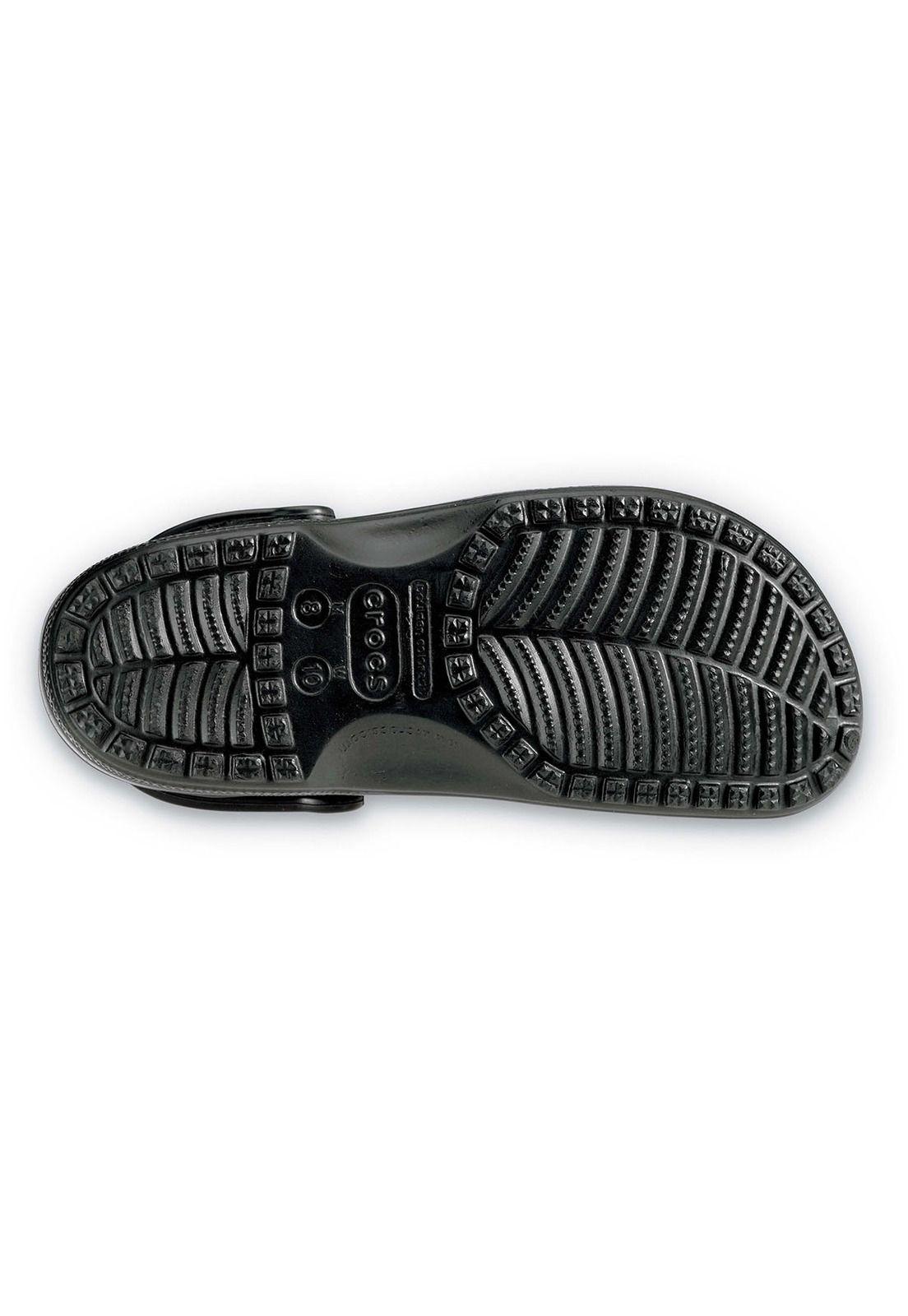 Zueco Crocs Hombre Classic Clog Negro-4