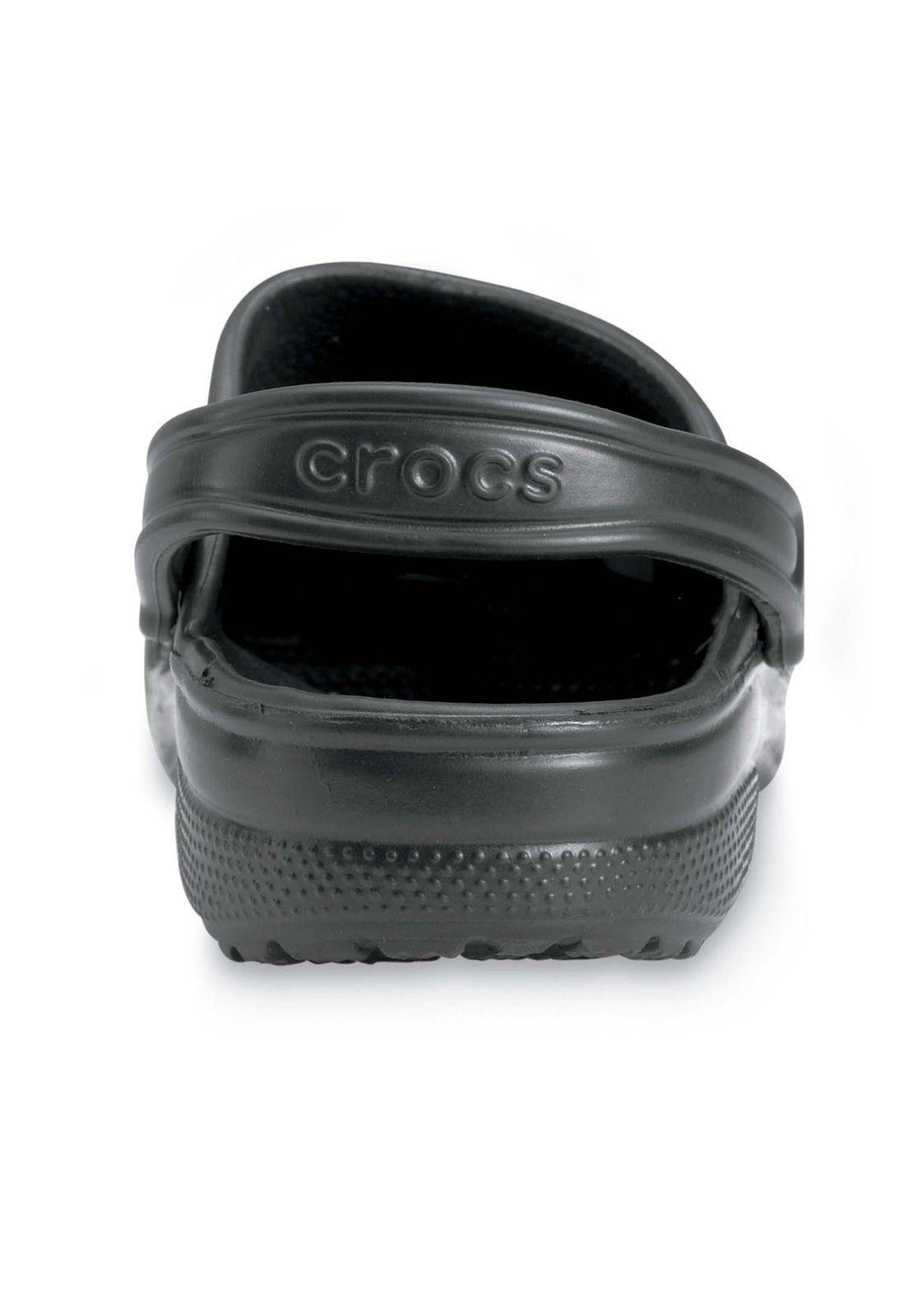 Zueco Crocs Hombre Classic Clog Negro-5