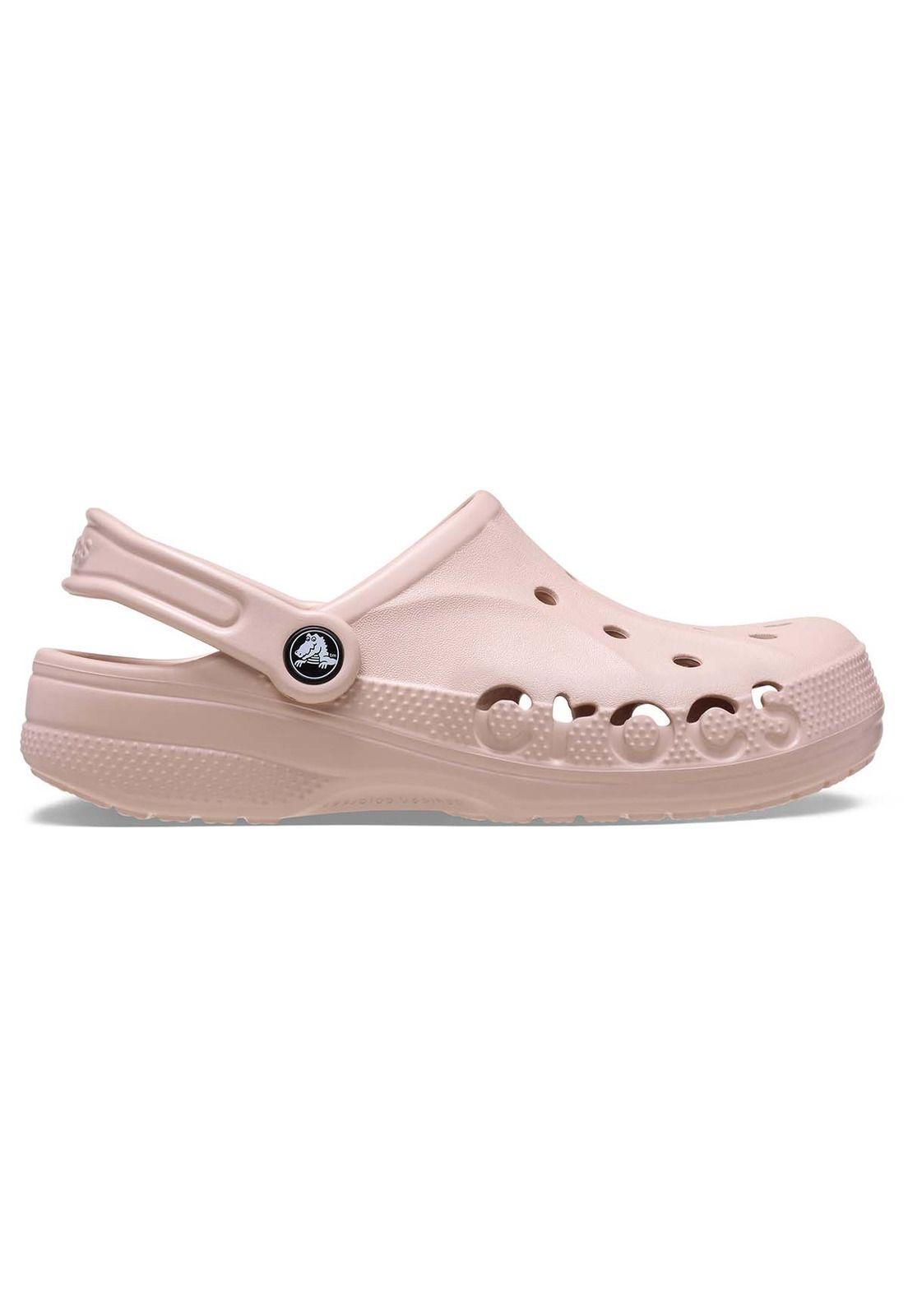 Zueco Crocs Mujer Baya Rosado-0