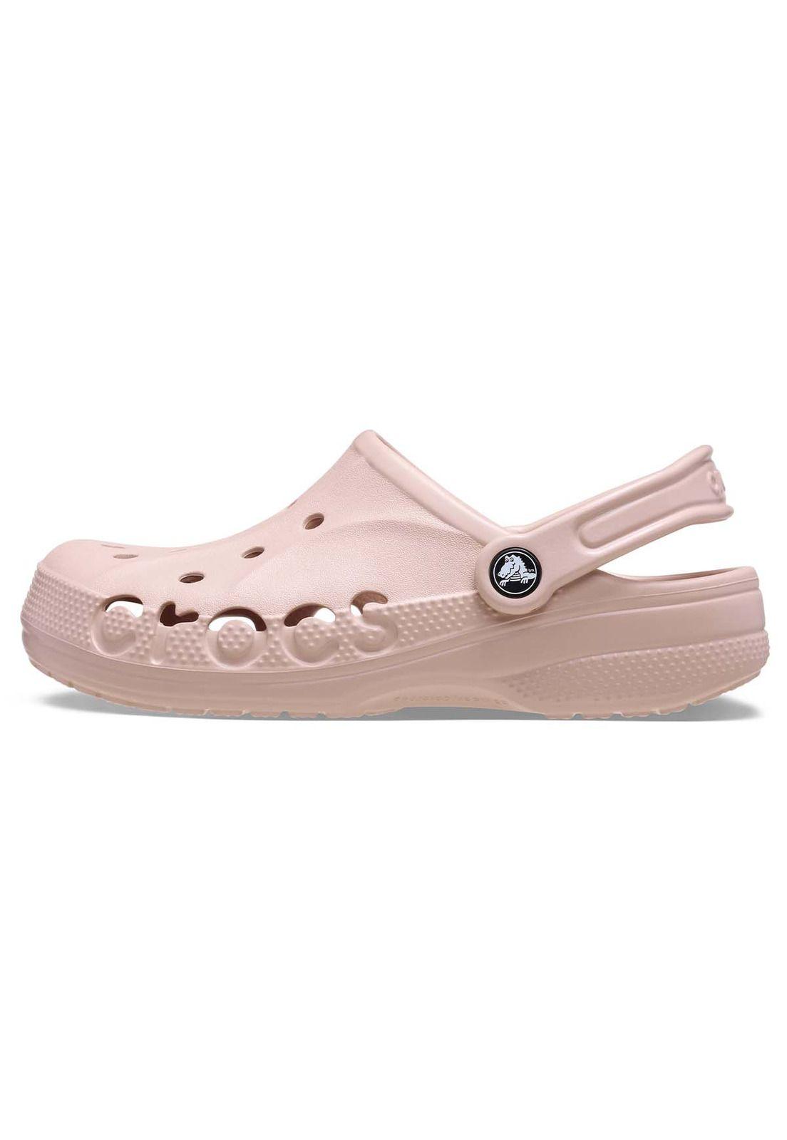 Zueco Crocs Mujer Baya Rosado-1