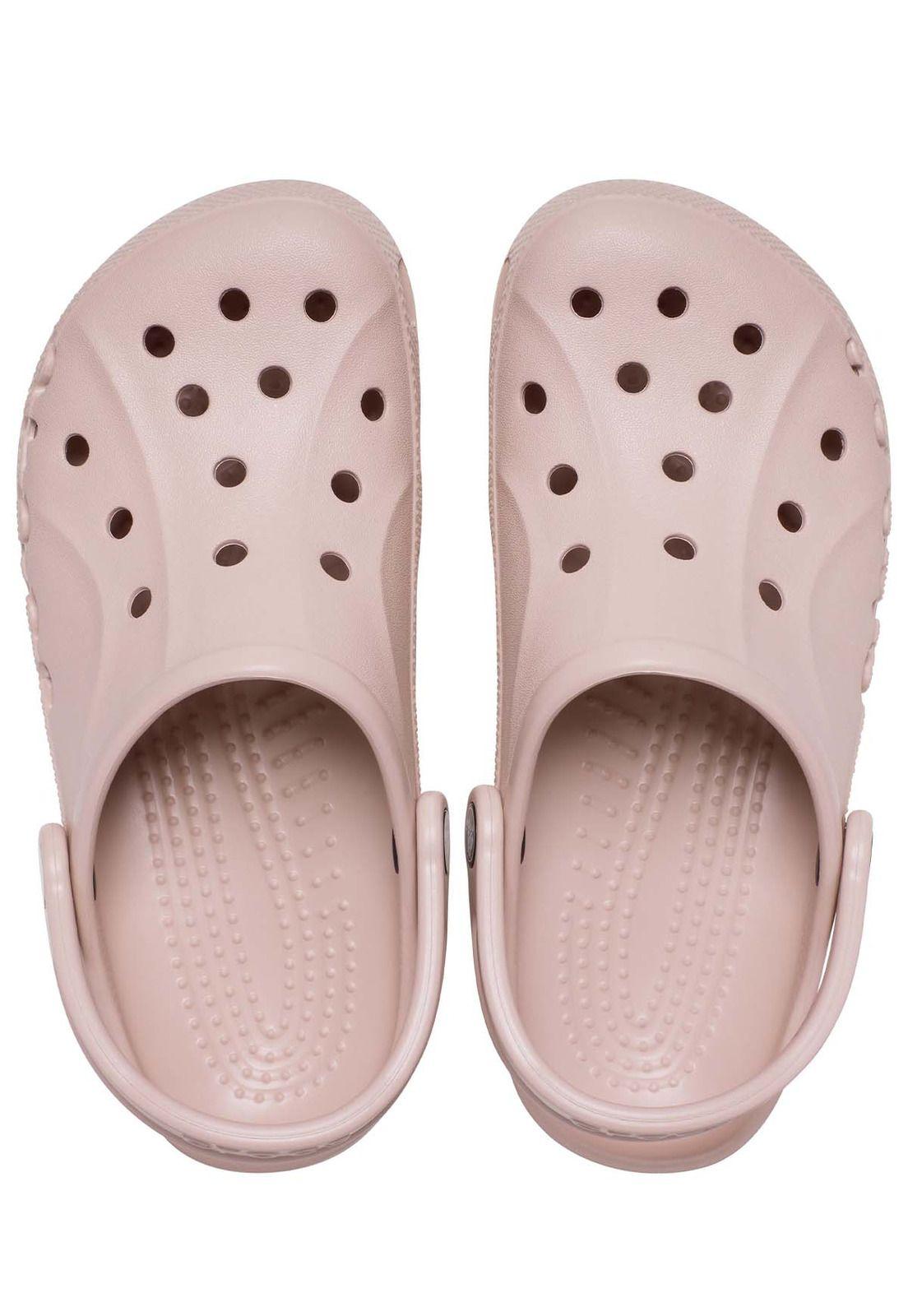 Zueco Crocs Mujer Baya Rosado-4
