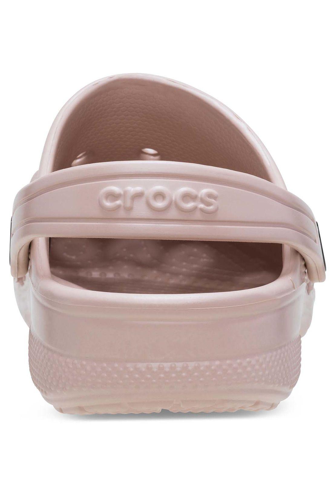 Zueco Crocs Mujer Baya Rosado-7
