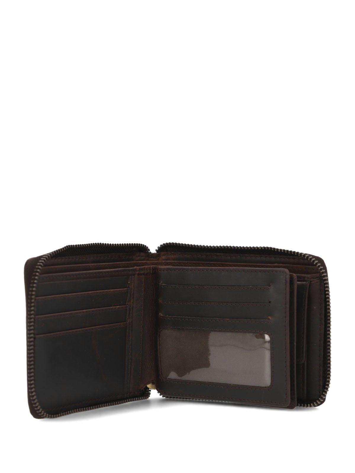 Billetera Cuero Hombre St Gray Zip Café-3