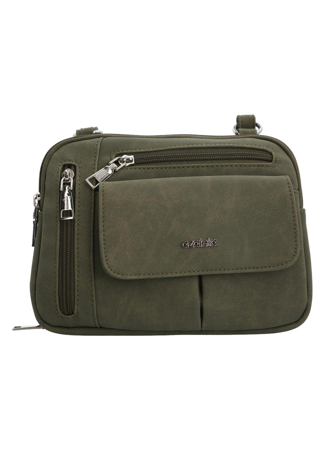 Cartera Oliva Matteo Cross Mujer-0