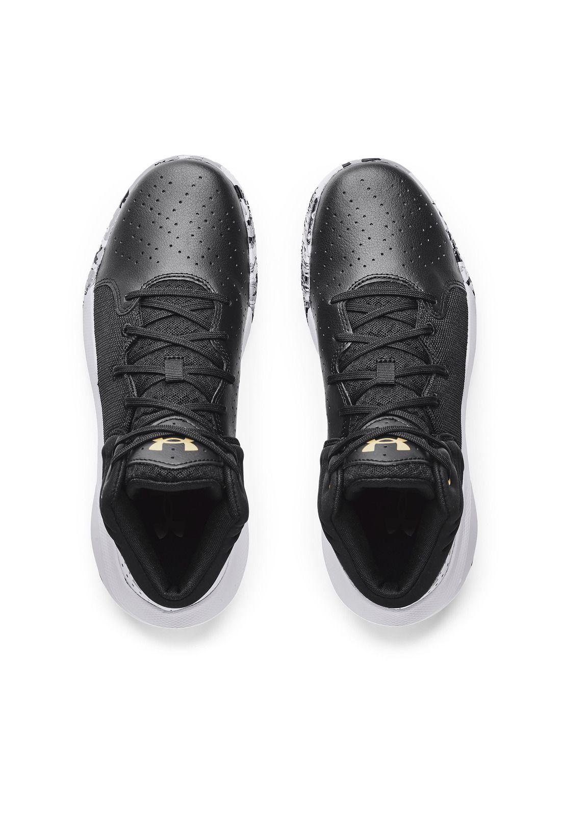 Zapato Basket Unisex Ua Jet 21 Negro-4