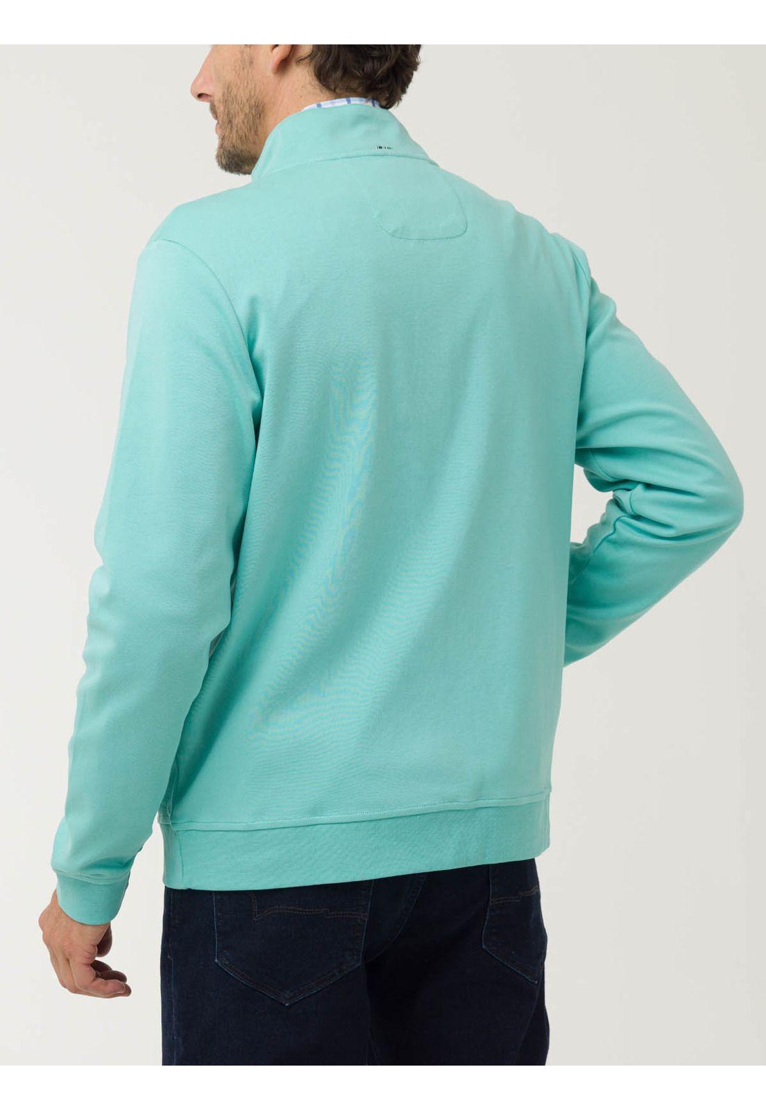 Polerón Algodón Pima Hombre Rimini Verde-5