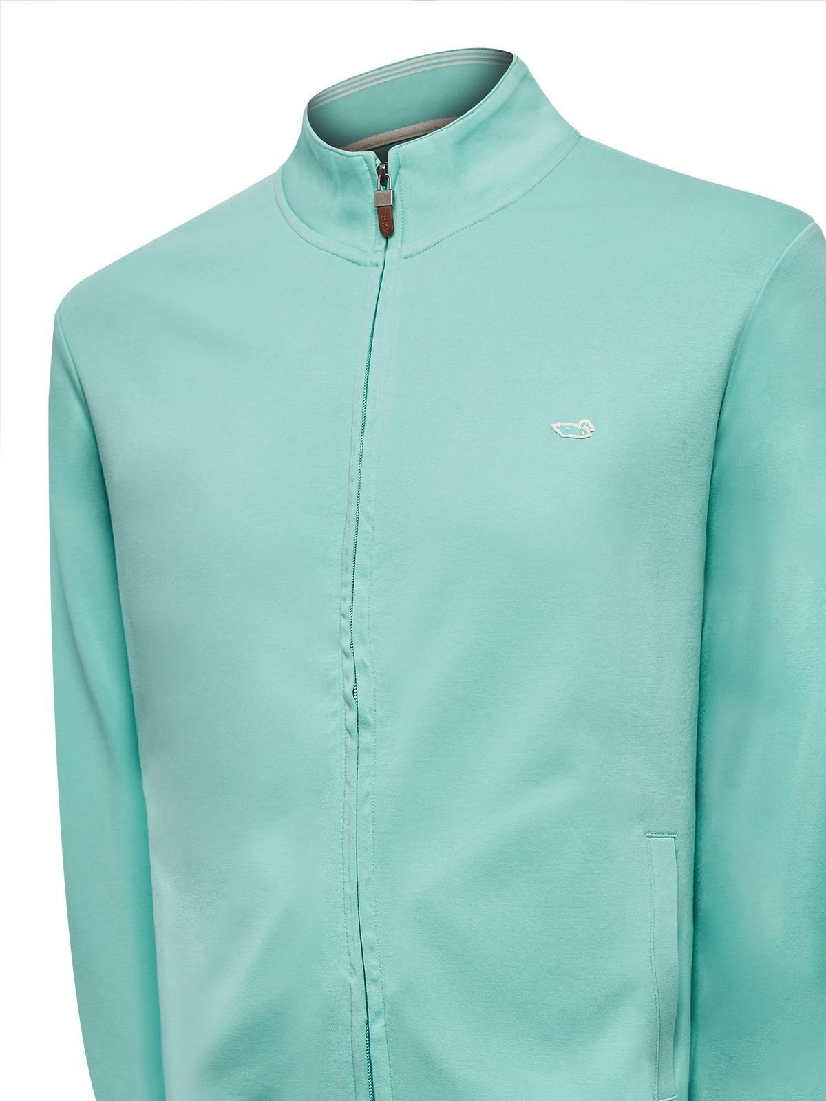 Polerón Algodón Pima Hombre Rimini Verde-3