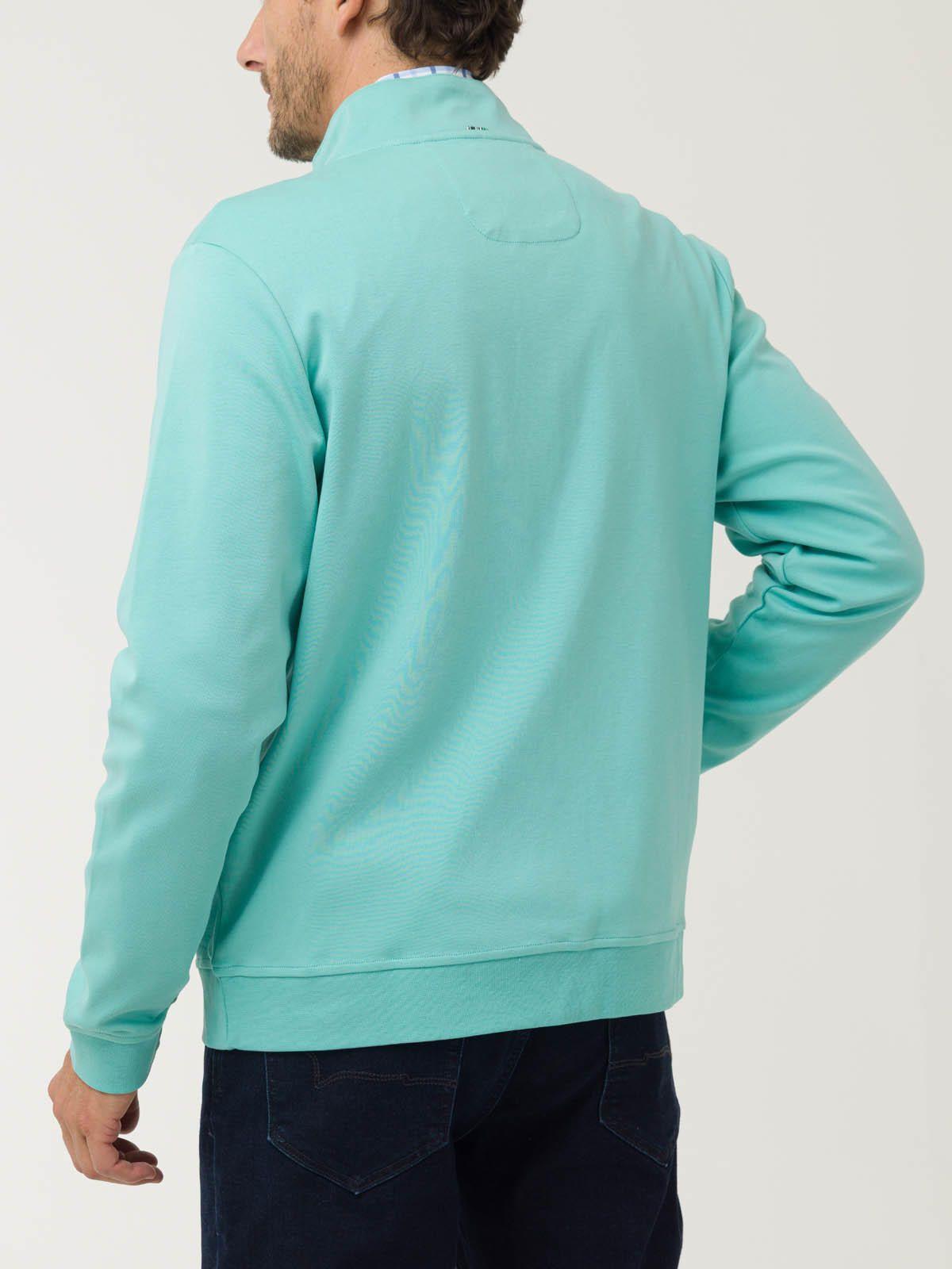 Polerón Algodón Pima Hombre Rimini Verde-5