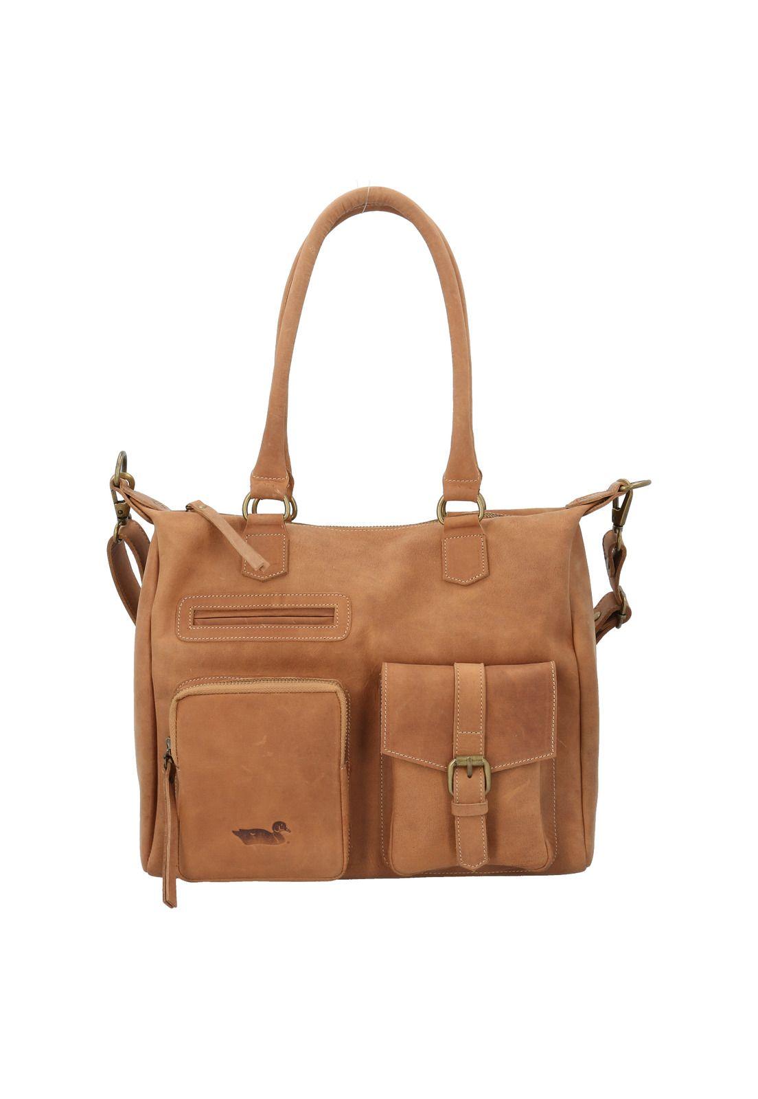 Cartera Cuero Mujer Kella Bag Café-0