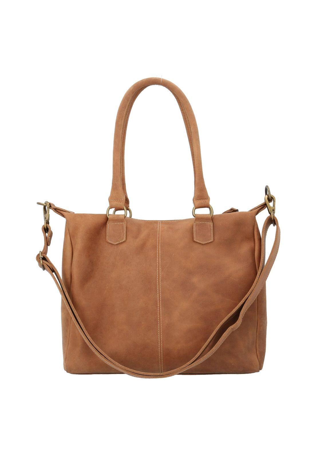 Cartera Cuero Mujer Kella Bag Café-2