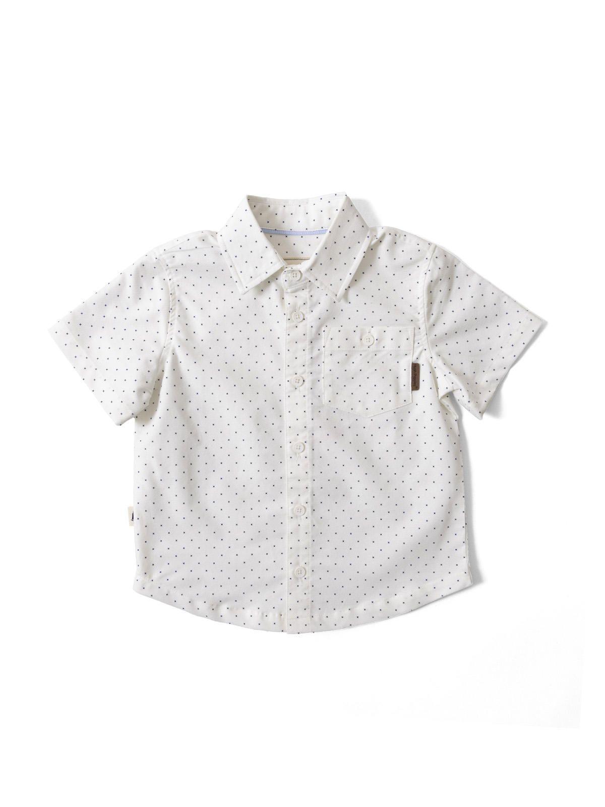 Camisa M/C Niño Laurent Blanco-0
