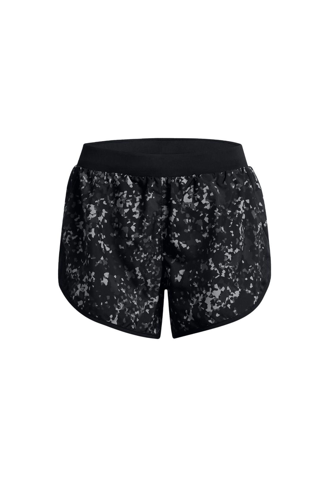 Short Mujer Fly By 2.0 Printed Negro-0