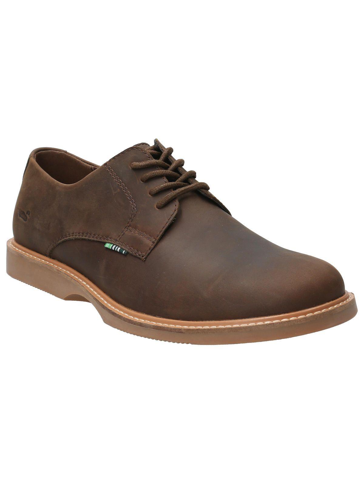 Zapato Cuero Hombre Osaco Café-1