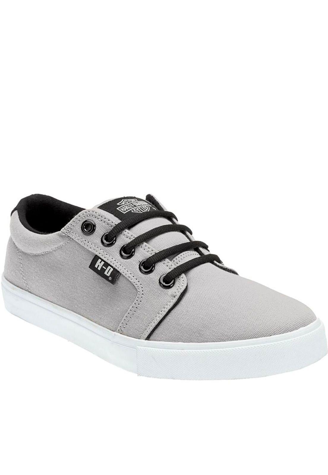 Zapatilla Ellis Gris Harley Davidson-0