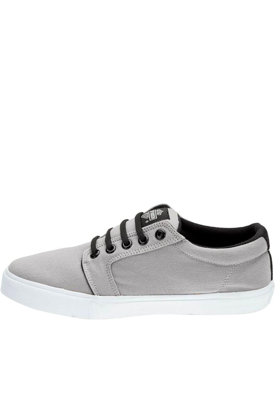 Zapatilla Ellis Gris Harley Davidson-3