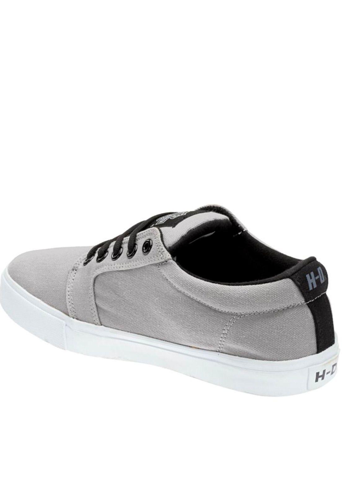 Zapatilla Ellis Gris Harley Davidson-4