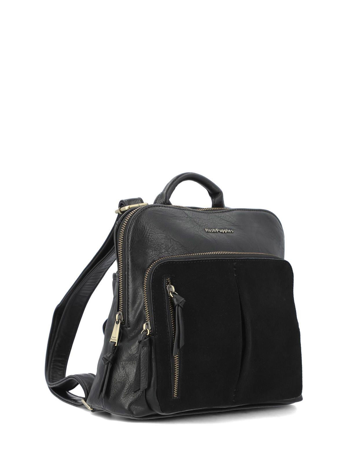 Mochila Ecocuero Mujer Liskeard Negro-1