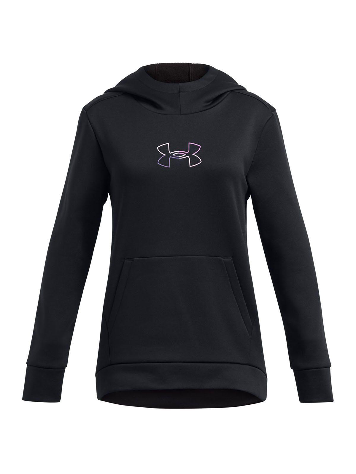 Polerón Armour Fleece® para niña Negro-0