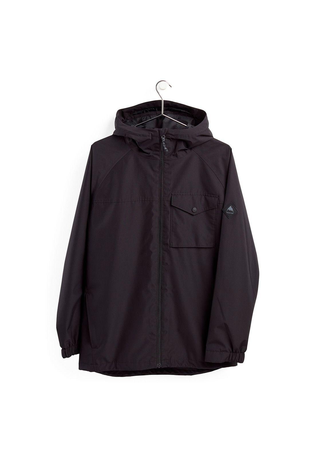 Chaqueta Portal Hombre Negro Burton-0