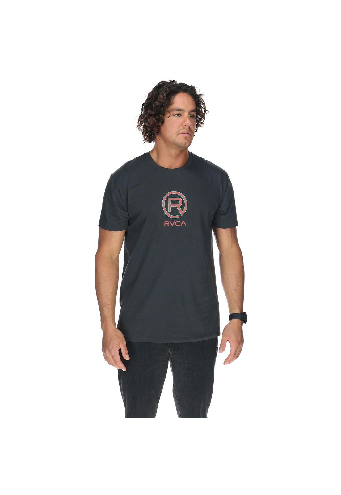 Polera M/C Hombre Registered Ss Negro-0