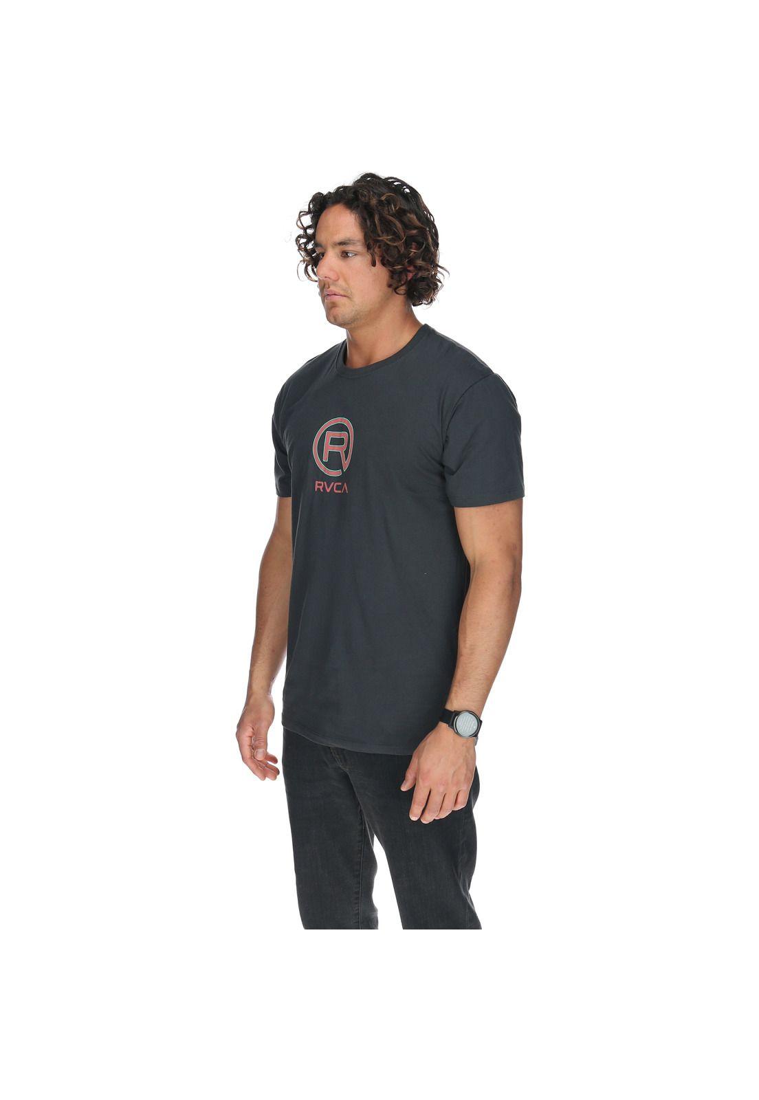 Polera M/C Hombre Registered Ss Negro-1