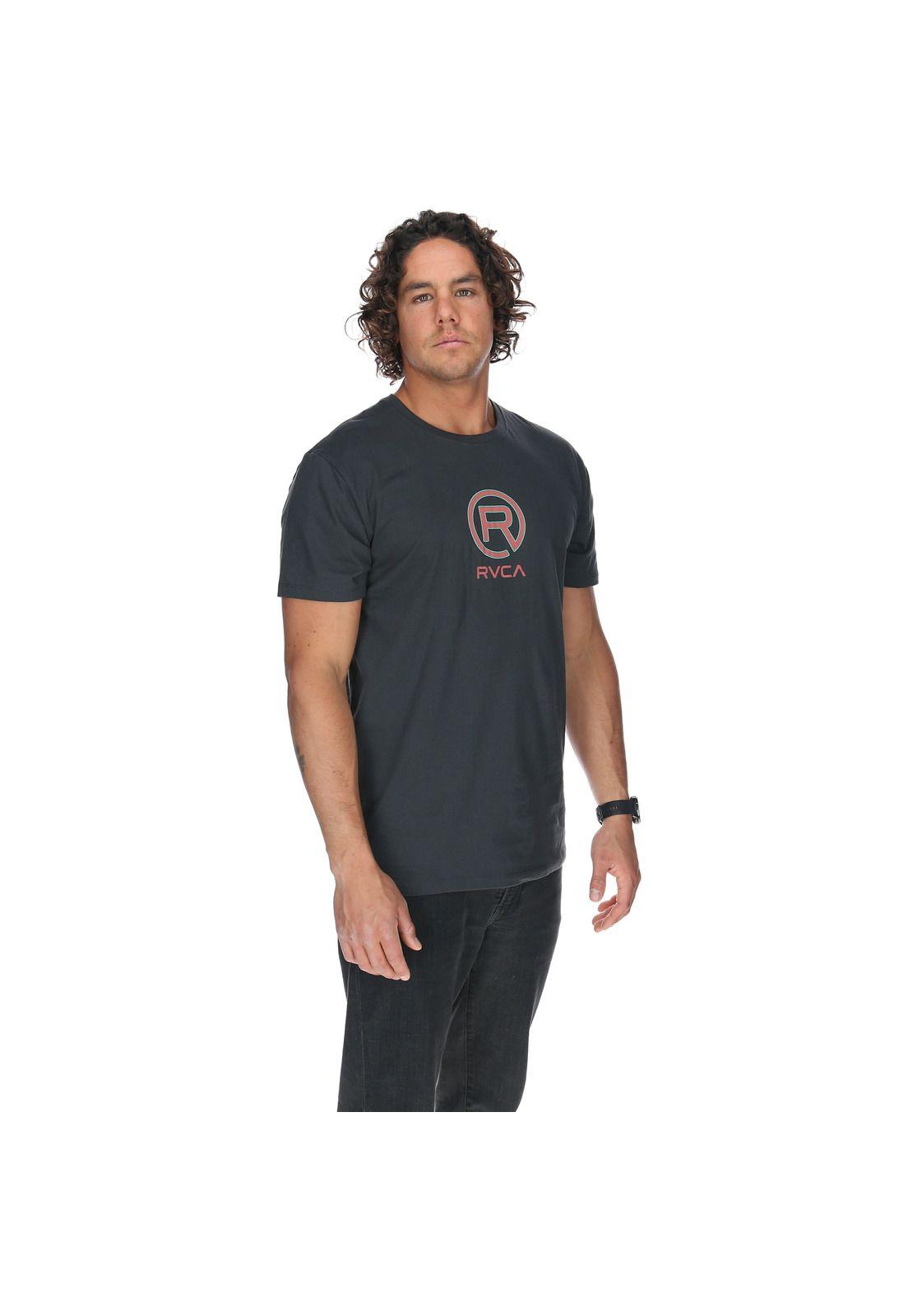 Polera M/C Hombre Registered Ss Negro-3
