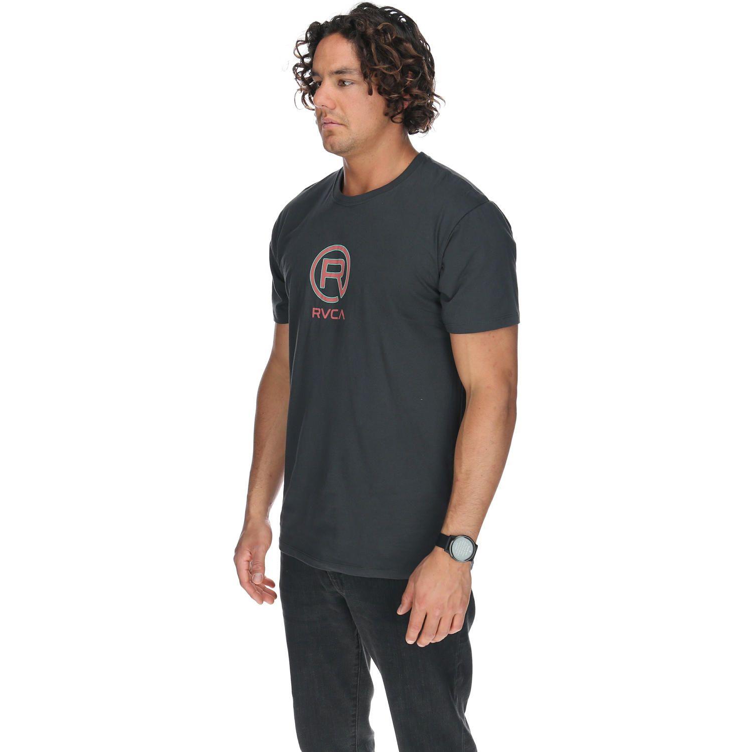 Polera M/C Hombre Registered Ss Negro-1