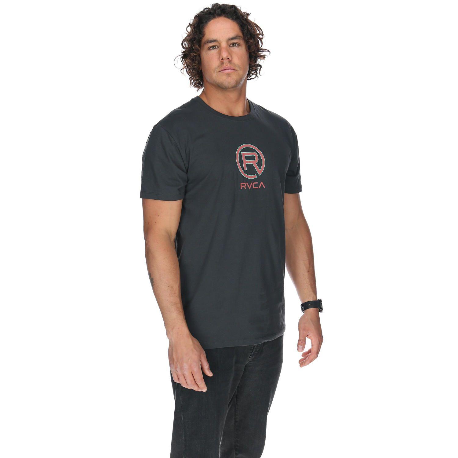 Polera M/C Hombre Registered Ss Negro-3