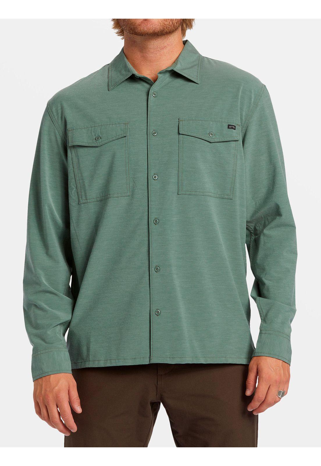 Camisa Hombre Surftrek Verde A/Div-1