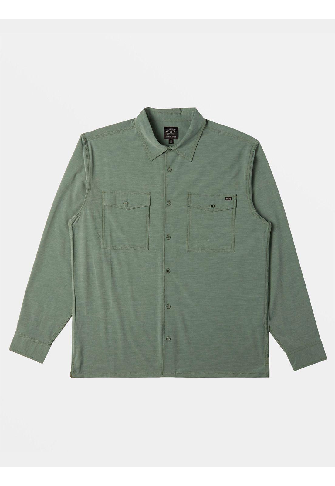 Camisa Hombre Surftrek Verde A/Div-5