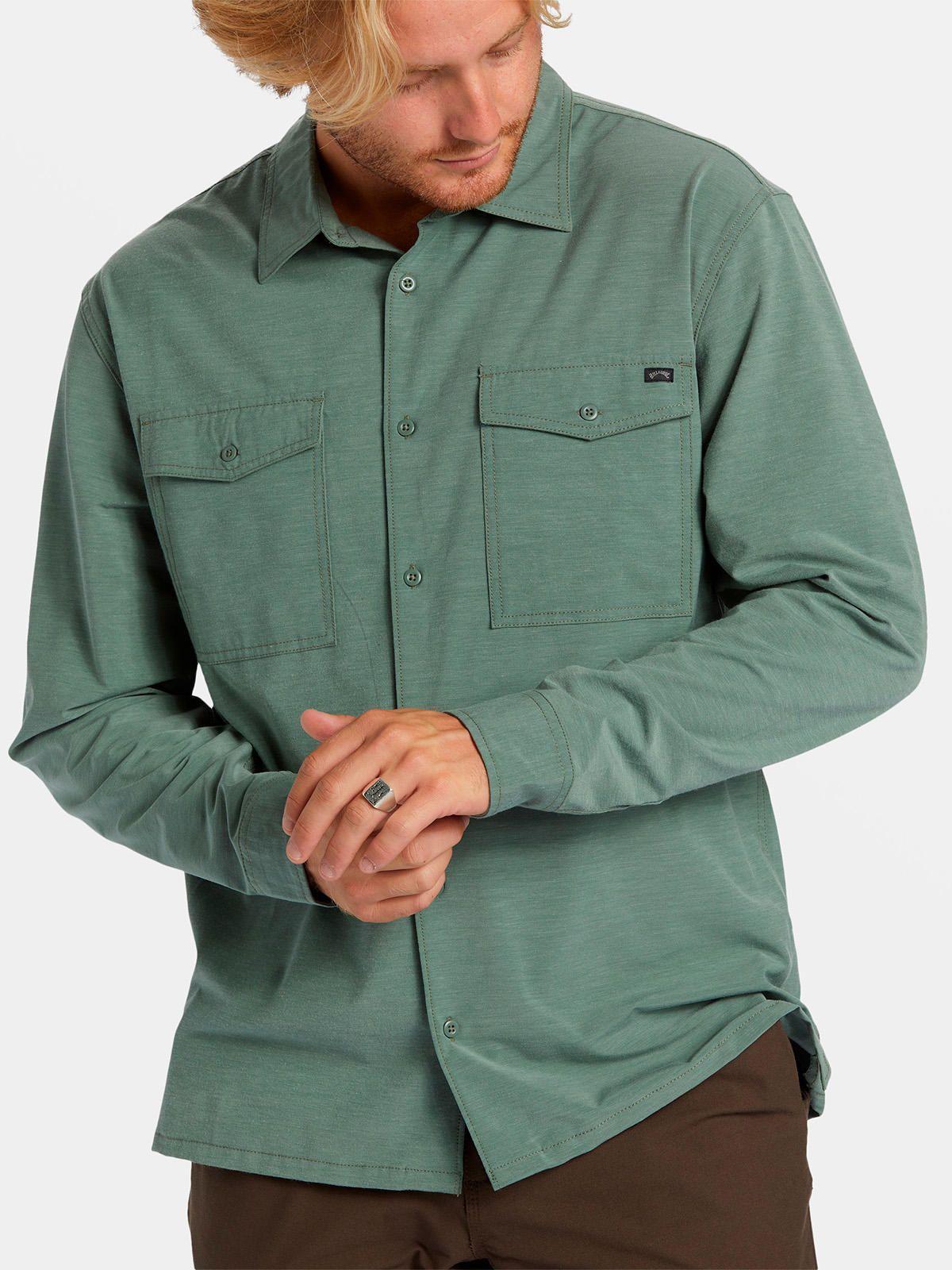 Camisa Hombre Surftrek Verde A/Div-2