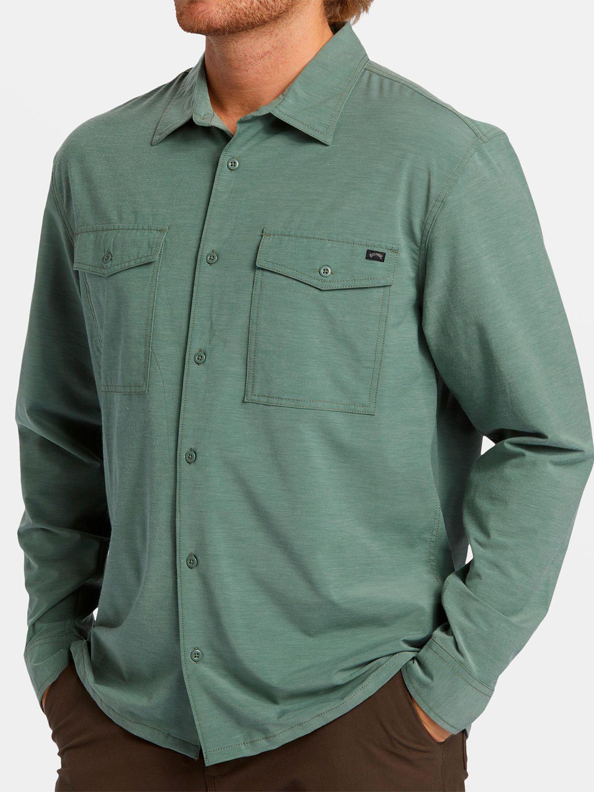 Camisa Hombre Surftrek Verde A/Div-3