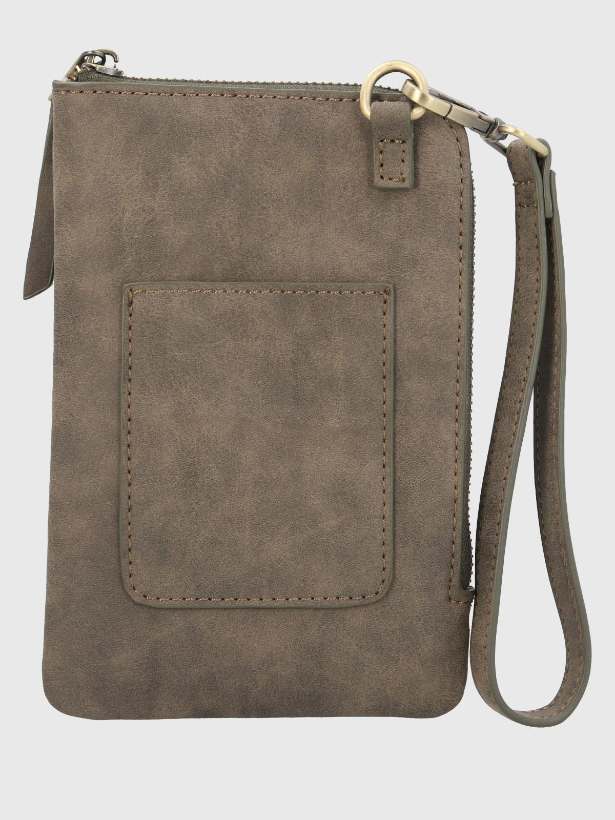 Cartera Ecocuero Mujer Doris Cross Café-2