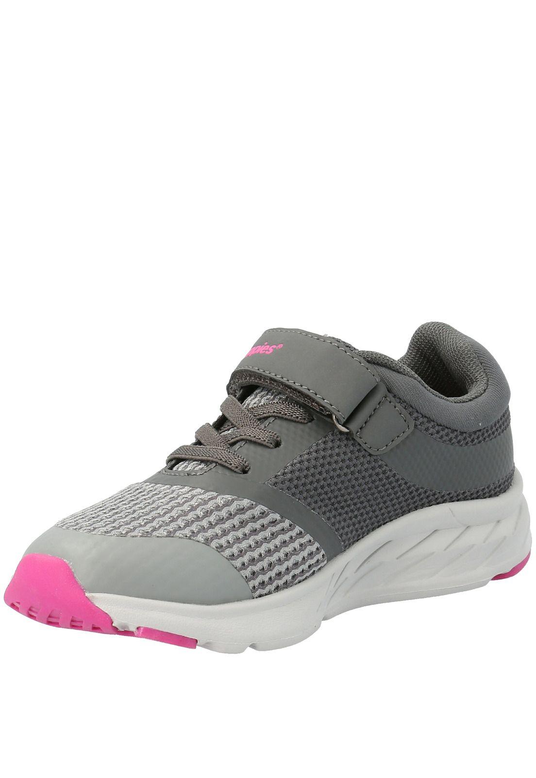 Zapatilla Niña Fast  Gris-3