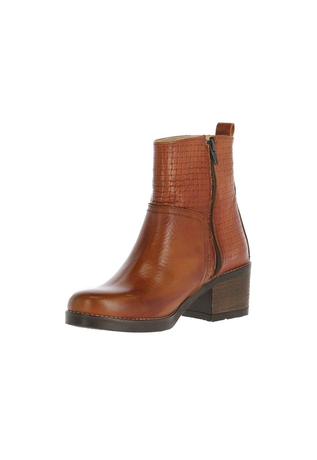 Botin Cuero Sonia Brown-1