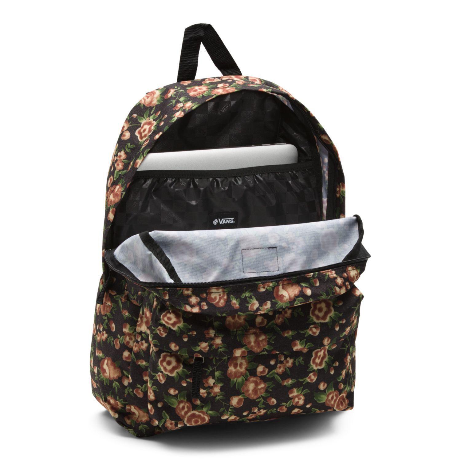 Mochila Mujer Old Skool H20 Wmn Black-Grape Leaf-2