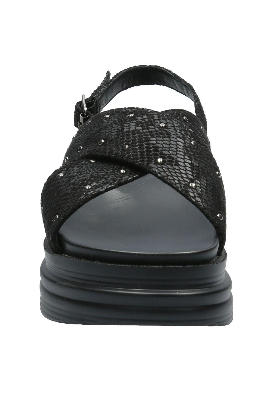 Sandalia Mujer Peaceful Negro-4