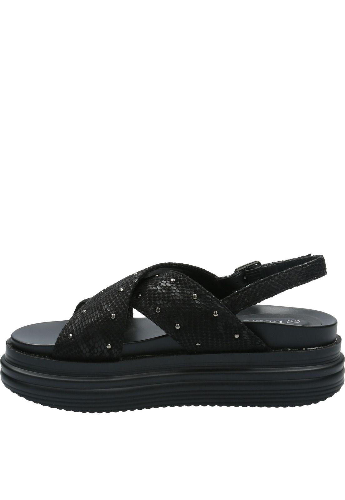 Sandalia Mujer Peaceful Negro-6