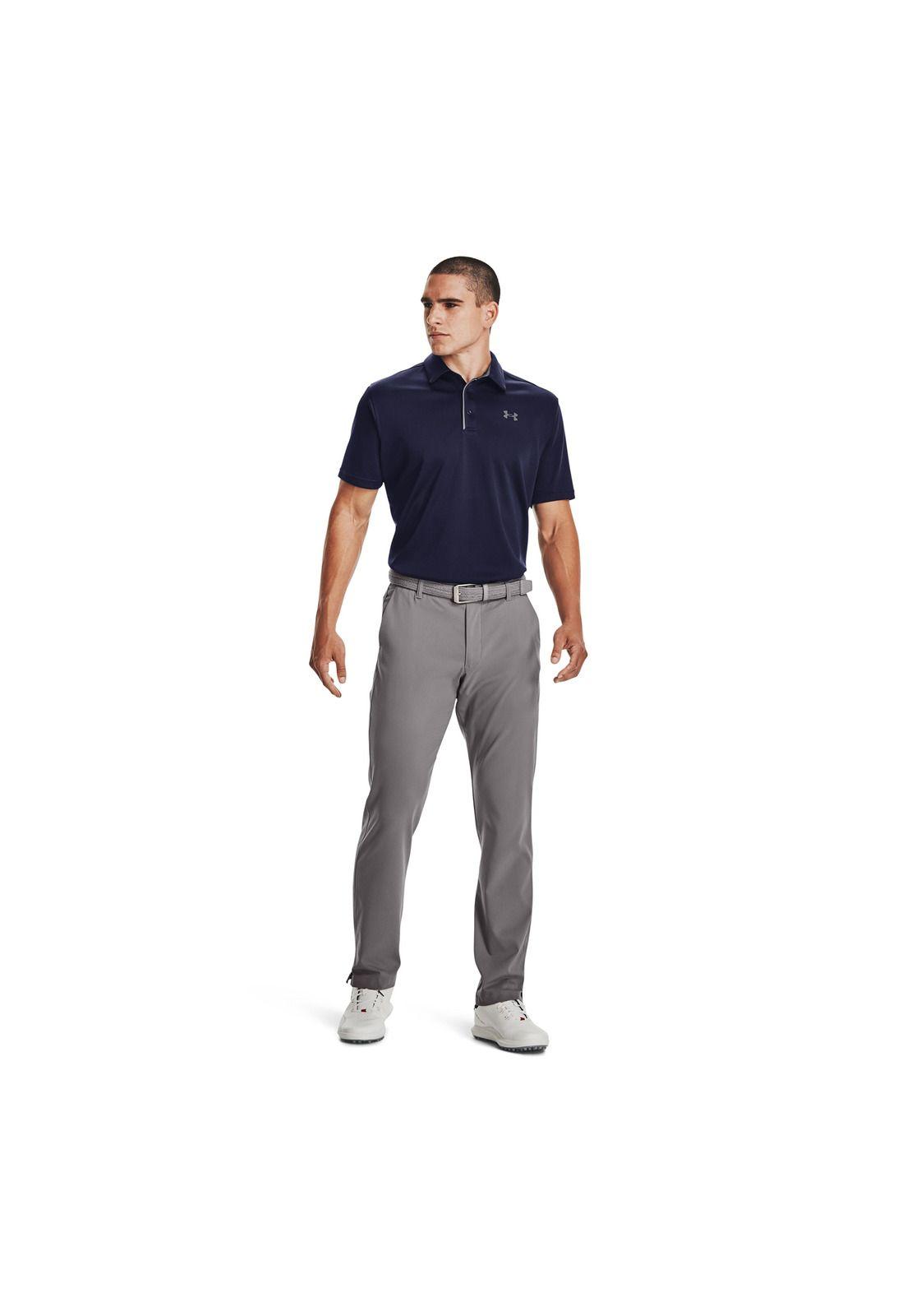Polo UA Tech para hombre Marino-5
