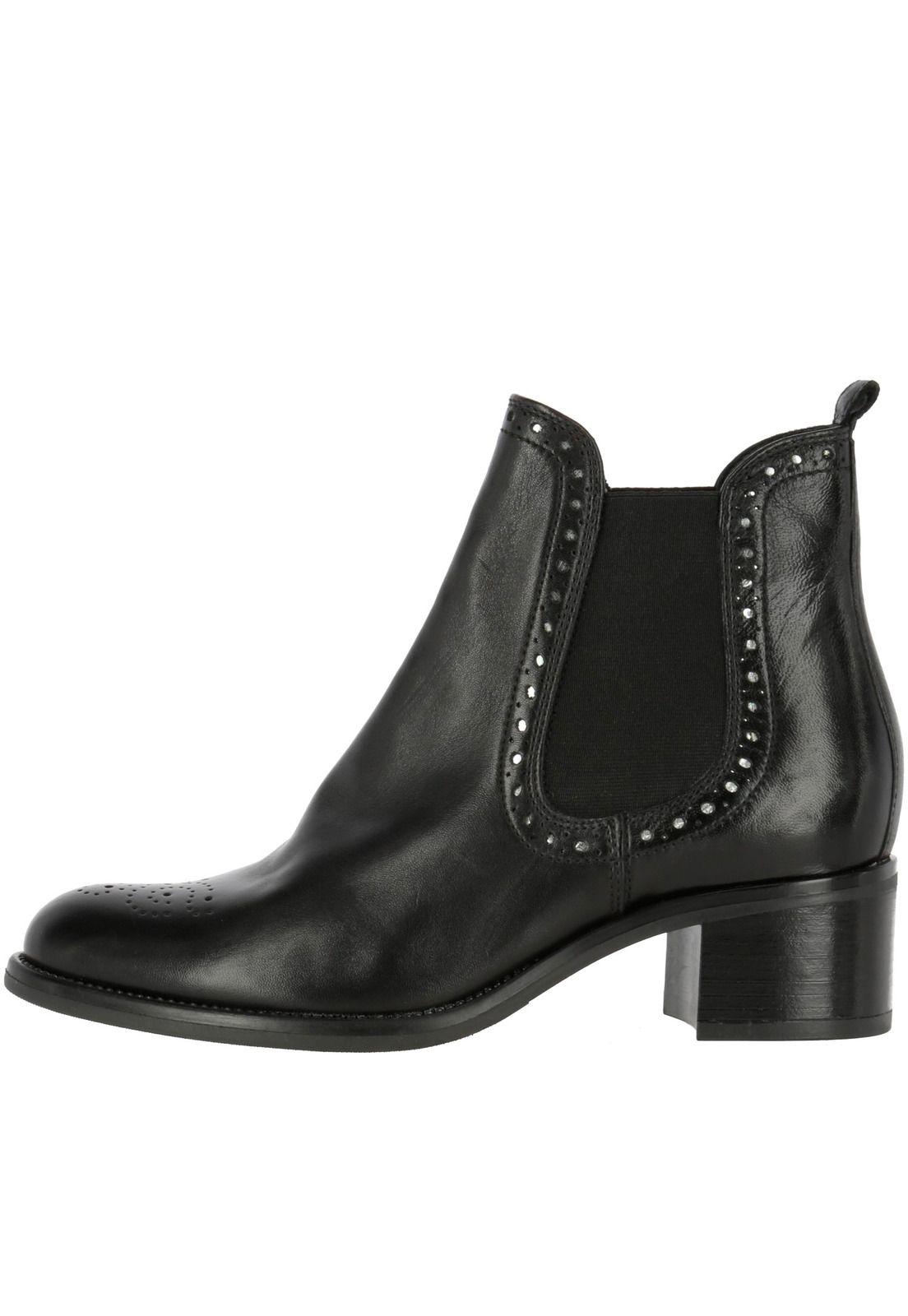 Slip On Cuero Mujer Geide Negro-2